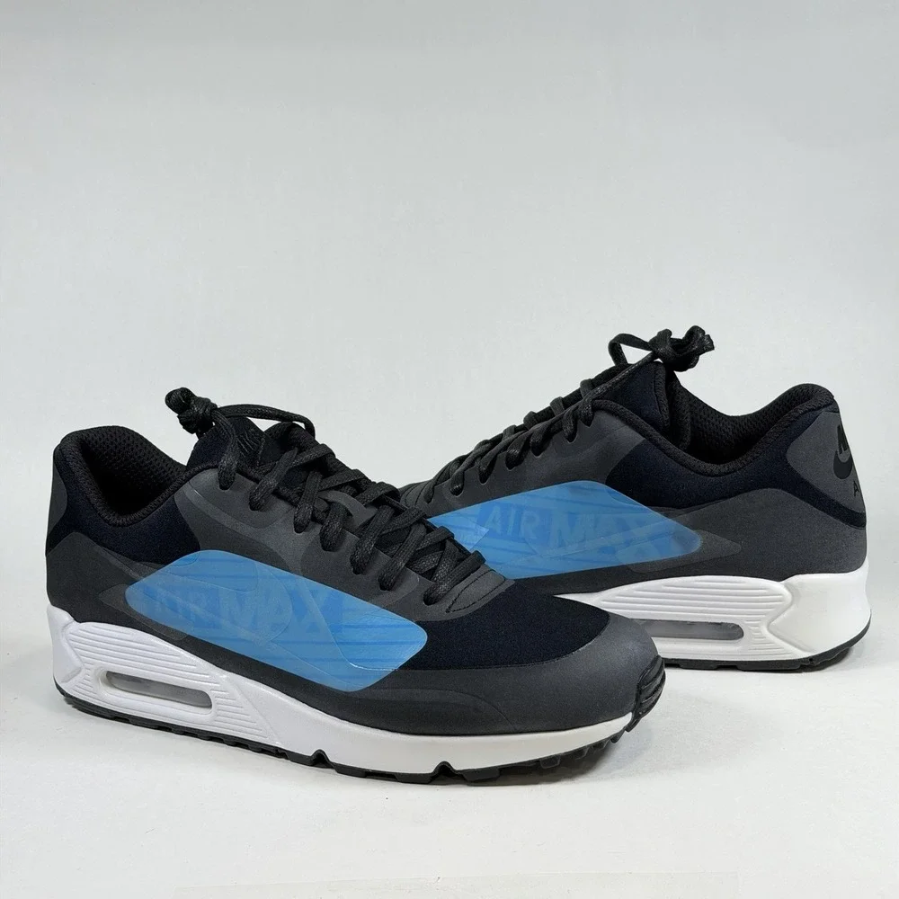 Nike Men's Size 10.5 Air Max‎ 90 NS GPX  Black Laser Blue